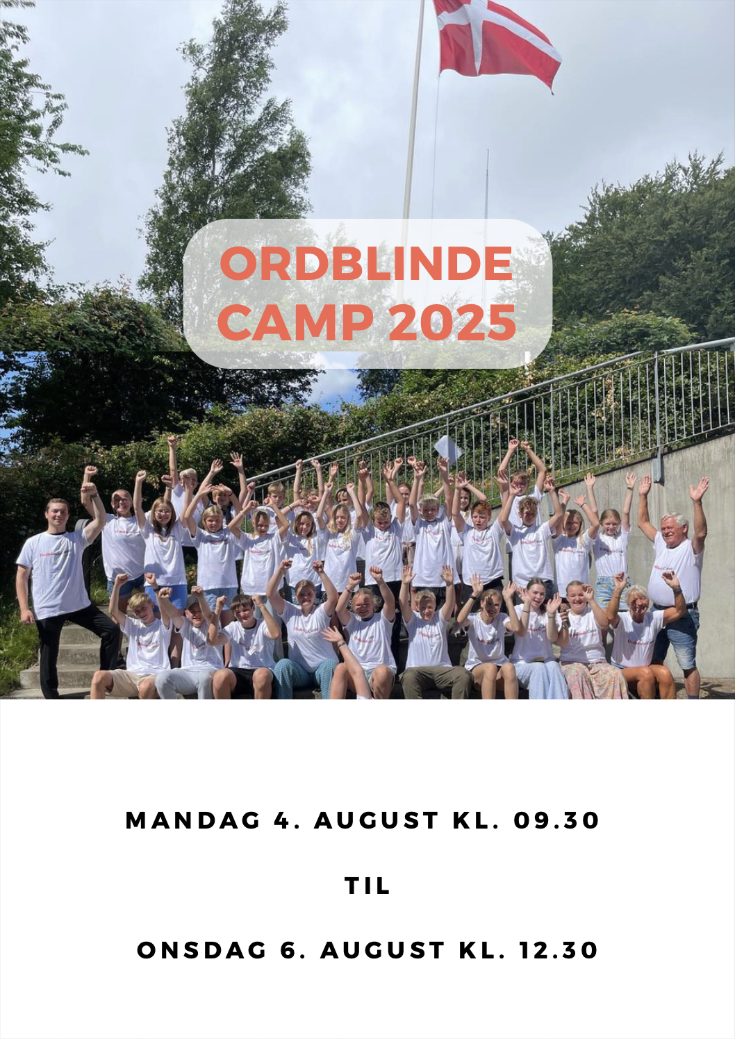 Ordblindecamp 2025 hos Ordblindetalent